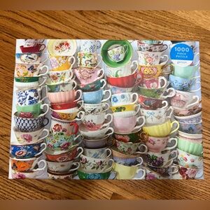 Colorful Teacup Puzzle by Galison